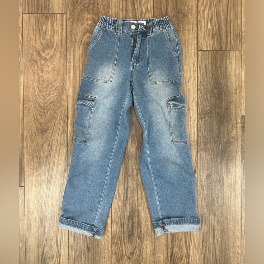 Cargo Jean Pants